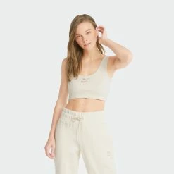 Women's PUMA Classics Ribbed Crop Top Bye Dye CREAM 9 Women's PUMA Classics Ribbed Crop Top Bye Dye CREAM -women‘s Sales Store Women s PUMA Classics Ribbed Crop Top Bye Dye 53344799 01