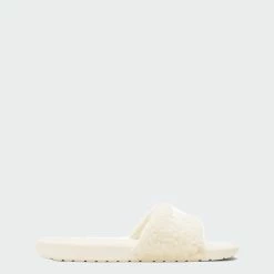 Women's PUMA Cool Cat Sherpa Slides White WHITE