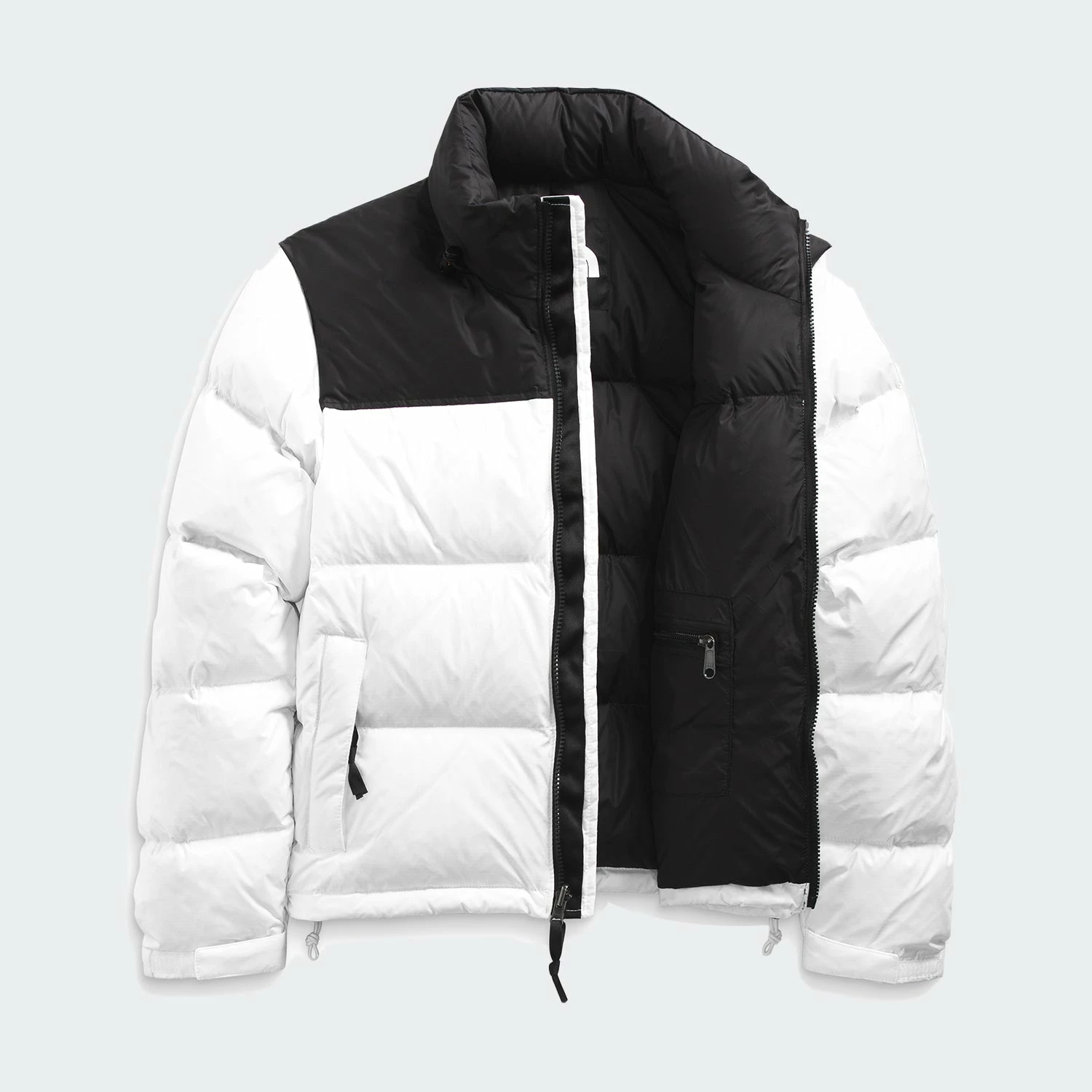 Women’s The North Face 1996 Retro Nuptse Jacket White Black WHITE 4 Women’s The North Face 1996 Retro Nuptse Jacket White Black WHITE - Image 2