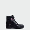 Women's Timberland Heritage 6-Inch Waterproof Boots Black BLACK