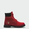 Women's Timberland Heritage 6-Inch Waterproof Boots Red RED