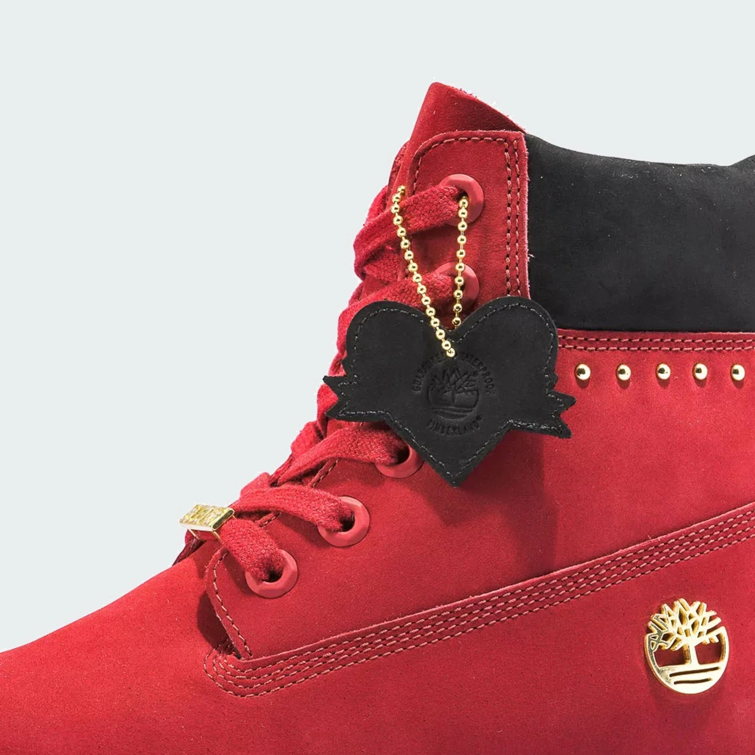 Women's Timberland Heritage 6-Inch Waterproof Boots Red RED 8 Women's Timberland Heritage 6-Inch Waterproof Boots Red RED - Image 6