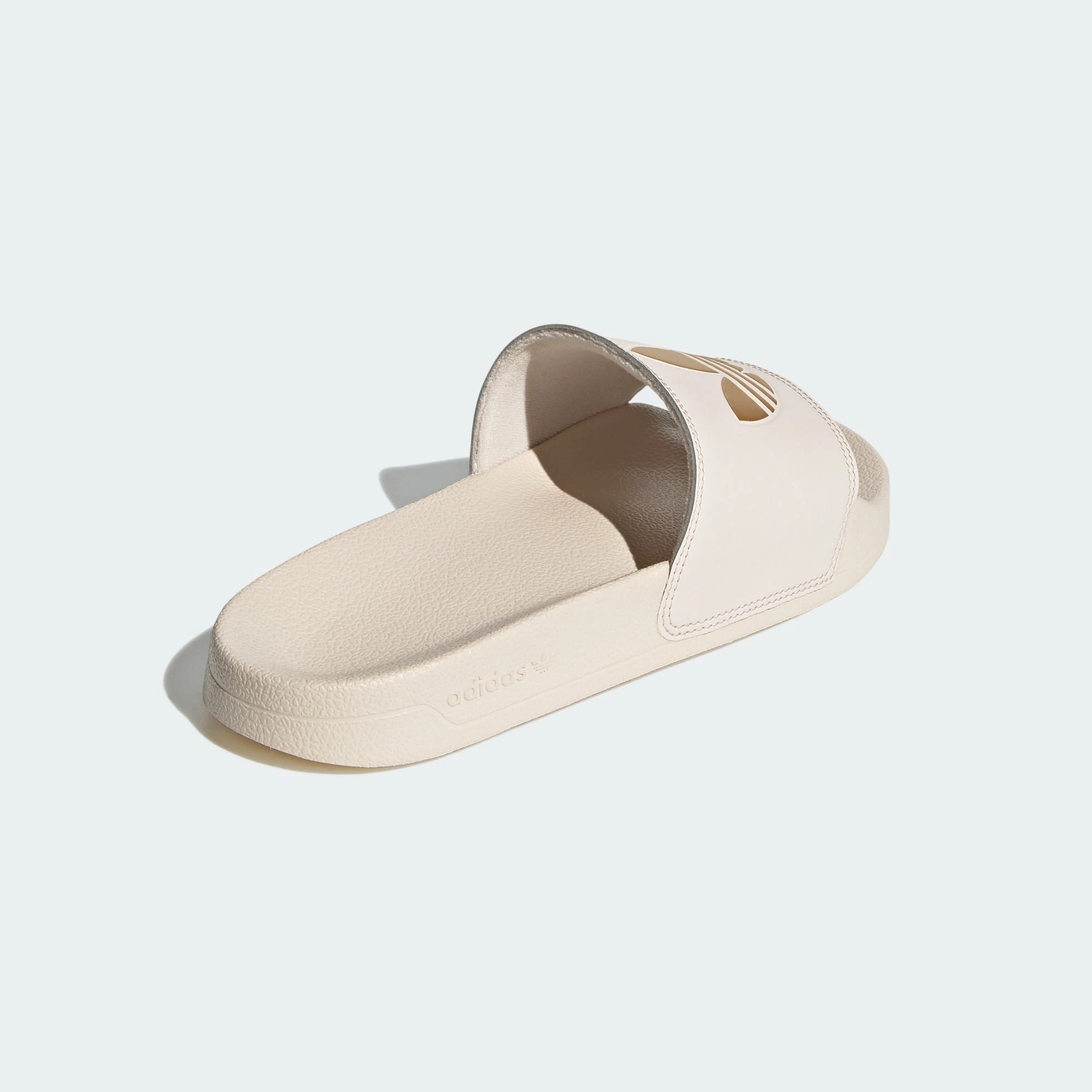 Women's Adidas Adilette Lite Slides Linen BEIGE 7 Women's Adidas Adilette Lite Slides Linen BEIGE - Image 5
