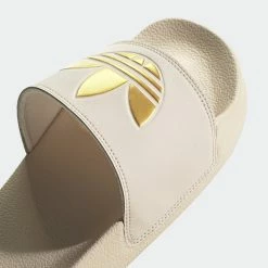 Women's Adidas Adilette Lite Slides Linen BEIGE 21 Women's Adidas Adilette Lite Slides Linen BEIGE -women‘s Sales Store Women sadidasAdiletteLiteSlidesLinenFW0541 4