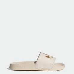 Women's Adidas Adilette Lite Slides Linen BEIGE