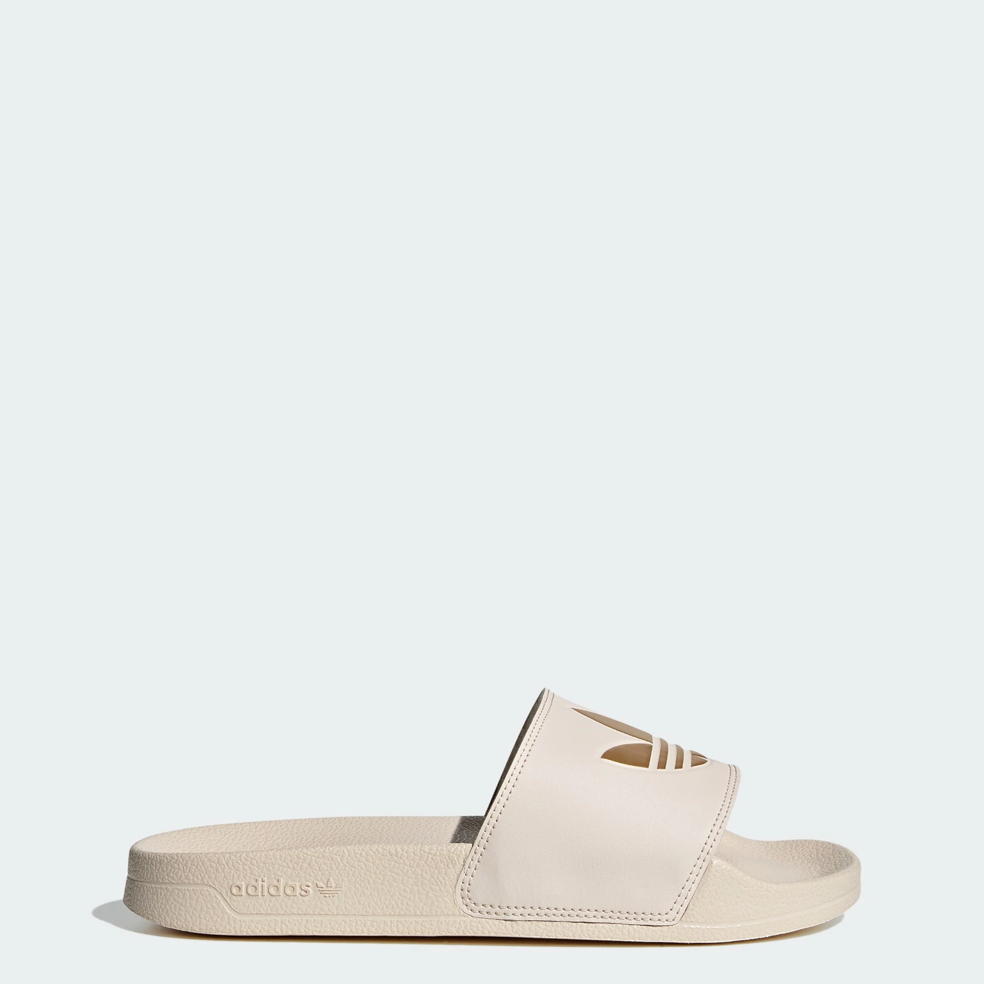 Women's Adidas Adilette Lite Slides Linen BEIGE 3 Women's Adidas Adilette Lite Slides Linen BEIGE