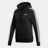 Women's Adidas Essentials 3-Stripes Hoodie Black BLACK 1 Women's Adidas Essentials 3-Stripes Hoodie Black BLACK -women‘s Sales Store Women sadidasEssentials3 StripesHoodieBlackEI0708 10