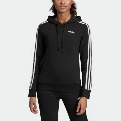 Women's Adidas Essentials 3-Stripes Hoodie Black BLACK 18 Women's Adidas Essentials 3-Stripes Hoodie Black BLACK -women‘s Sales Store Women sadidasEssentials3 StripesHoodieBlackEI0708 5