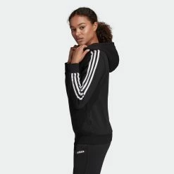 Women's Adidas Essentials 3-Stripes Hoodie Black BLACK 15 Women's Adidas Essentials 3-Stripes Hoodie Black BLACK -women‘s Sales Store Women sadidasEssentials3 StripesHoodieBlackEI0708 6