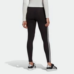 Women's Adidas Originals Adicolor 3-Stripes Leggings Black BLACK -women‘s Sales Store Women sadidasOriginalsAdicolor3 StripesLeggingsBlackGN4504 1