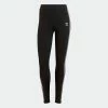 Women's Adidas Originals Adicolor 3-Stripes Leggings Black BLACK