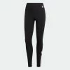 Women's Adidas Originals Adicolor 3D Trefoil High-Waisted Tights Black BLACK