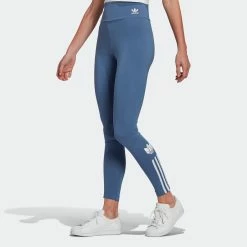 Women's Adidas Originals Adicolor 3D Trefoil High-Waisted Tights Crew Blue BLUE 10 Women's Adidas Originals Adicolor 3D Trefoil High-Waisted Tights Crew Blue BLUE -women‘s Sales Store Women sadidasOriginalsAdicolor3DTrefoilHigh WaistedTightsCrewBlueGT8462 4