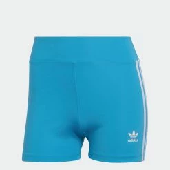 Women’s Adidas Originals Adicolor Traceable Shorts Blue BLUE