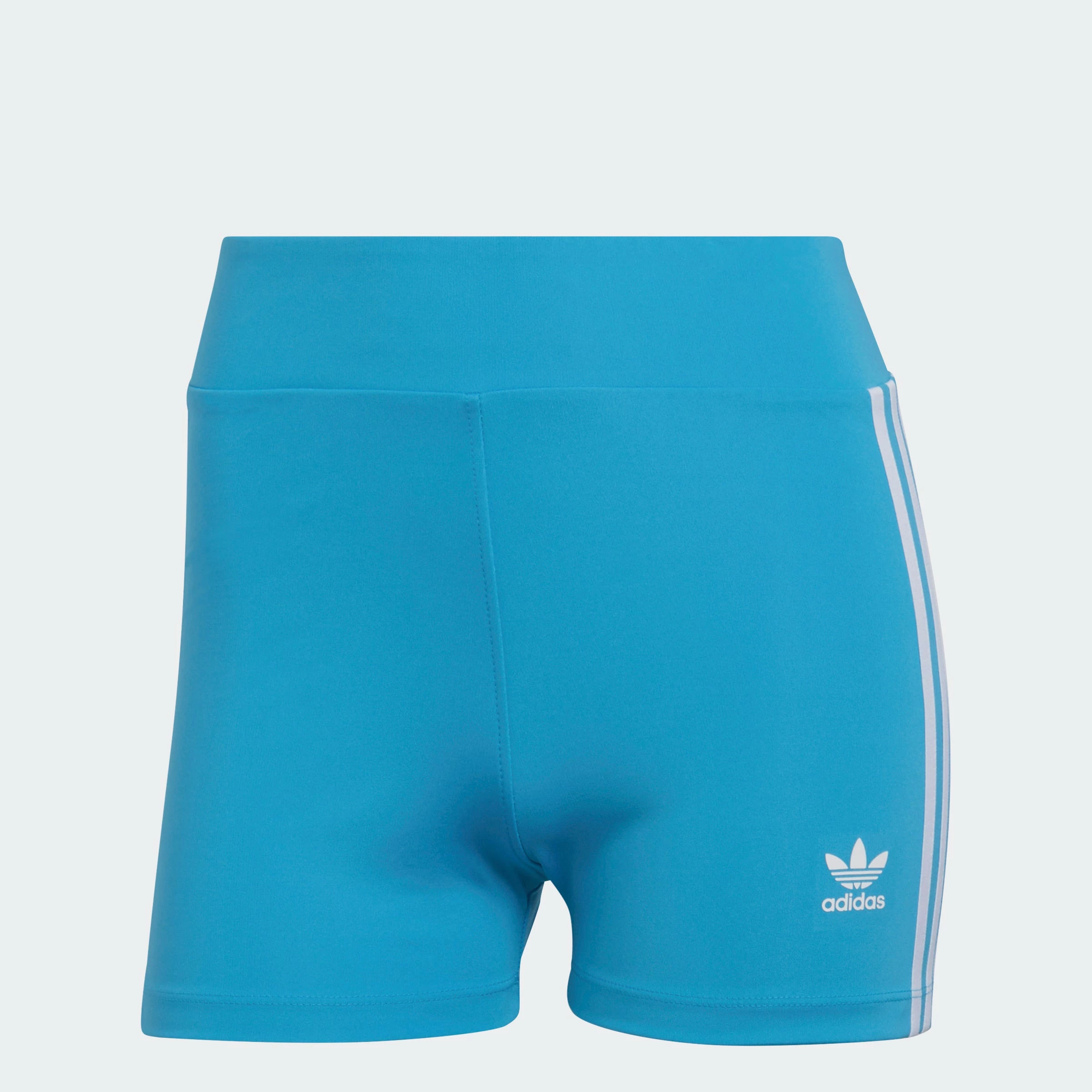 Women’s Adidas Originals Adicolor Traceable Shorts Blue BLUE 3 Women’s Adidas Originals Adicolor Traceable Shorts Blue BLUE