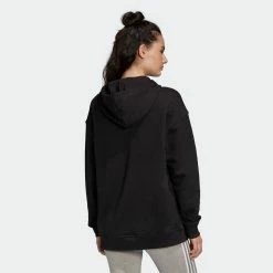 Women's Adidas Originals Adicolor Trefoil Hoodie Black BLACK 15 Women's Adidas Originals Adicolor Trefoil Hoodie Black BLACK -women‘s Sales Store Women sadidasOriginalsAdicolorTrefoilHoodieBlackFM3307 1