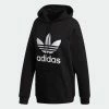 Women's Adidas Originals Adicolor Trefoil Hoodie Black BLACK -women‘s Sales Store Women sadidasOriginalsAdicolorTrefoilHoodieBlackFM3307 10