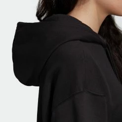 Women's Adidas Originals Adicolor Trefoil Hoodie Black BLACK 20 Women's Adidas Originals Adicolor Trefoil Hoodie Black BLACK -women‘s Sales Store Women sadidasOriginalsAdicolorTrefoilHoodieBlackFM3307 4