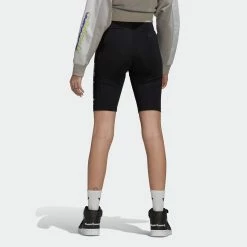 Women's Adidas Originals Biker Shorts Black BLACK -women‘s Sales Store Women sadidasOriginalsBikerShortsBlackHF2141 3
