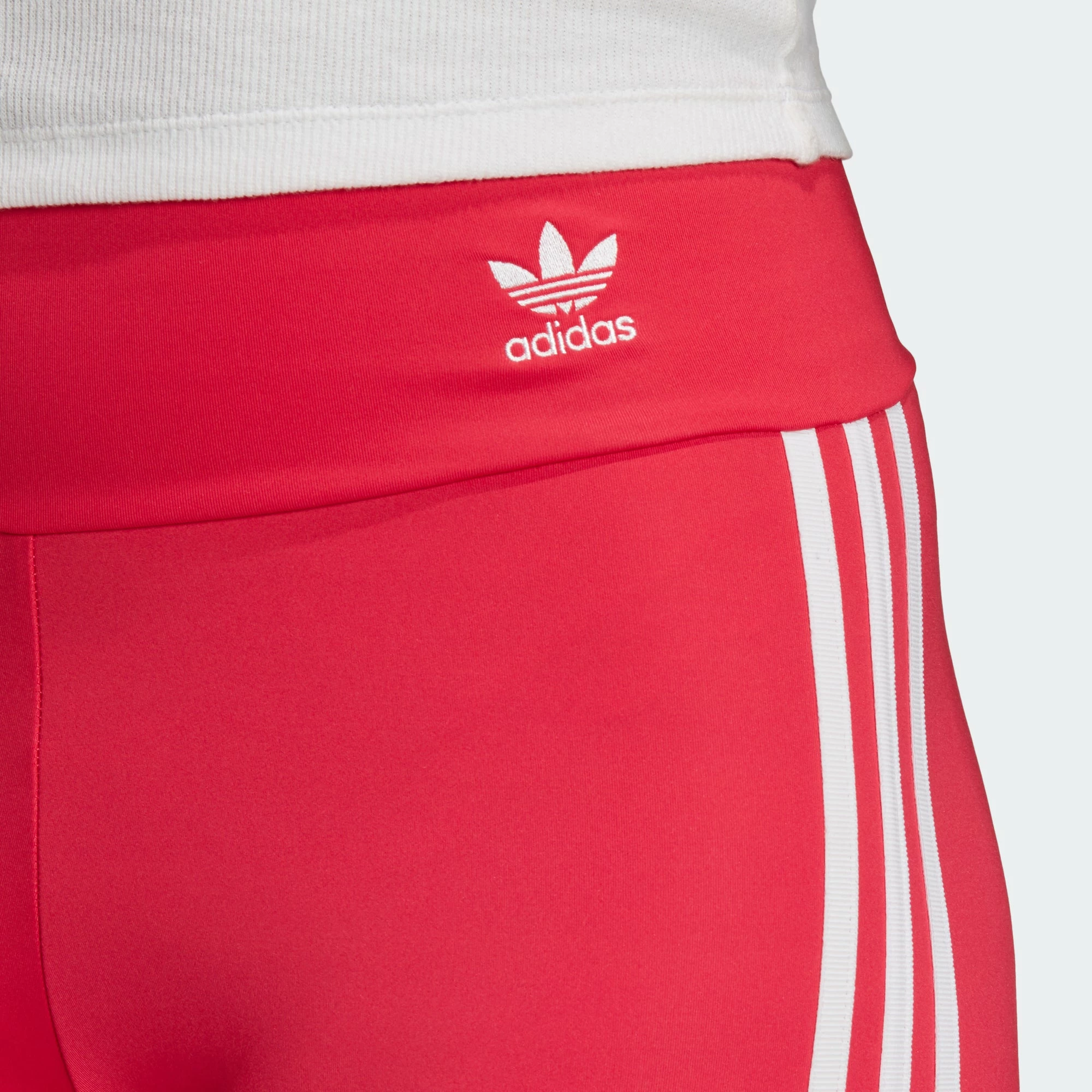 Women's Adidas Originals Biker Shorts Power Pink PINK 8 Women's Adidas Originals Biker Shorts Power Pink PINK - Image 7