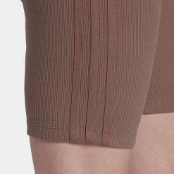 Women's Adidas Originals Biker Shorts Trace Brown BROWN 20 Women's Adidas Originals Biker Shorts Trace Brown BROWN -women‘s Sales Store Women sadidasOriginalsBikerShortsTraceBrownGM6689 3