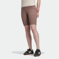 Women's Adidas Originals Biker Shorts Trace Brown BROWN 14 Women's Adidas Originals Biker Shorts Trace Brown BROWN -women‘s Sales Store Women sadidasOriginalsBikerShortsTraceBrownGM6689 6