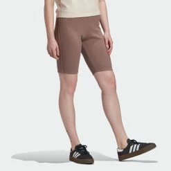 Women's Adidas Originals Biker Shorts Trace Brown BROWN 15 Women's Adidas Originals Biker Shorts Trace Brown BROWN -women‘s Sales Store Women sadidasOriginalsBikerShortsTraceBrownGM6689 8