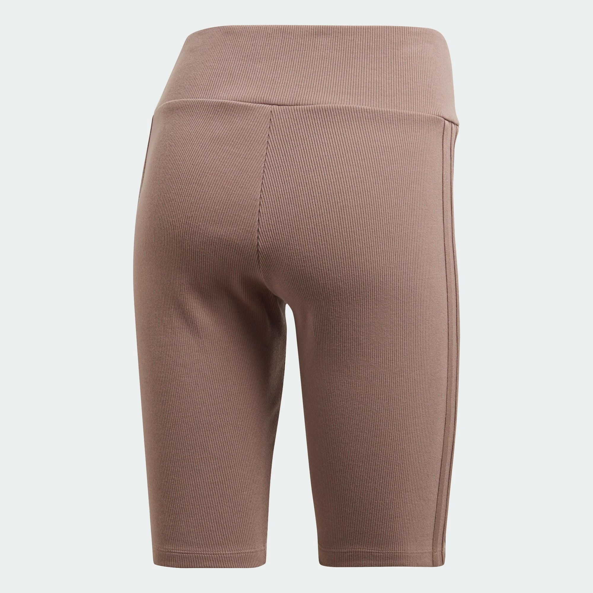 Women's Adidas Originals Biker Shorts Trace Brown BROWN 9 Women's Adidas Originals Biker Shorts Trace Brown BROWN - Image 7