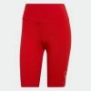 Women's Adidas Originals Biker Shorts Vivid Red RED
