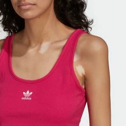 Women's Adidas Originals Essentials Rib Tank Top Real Magenta PINK 14 Women's Adidas Originals Essentials Rib Tank Top Real Magenta PINK -women‘s Sales Store Women sadidasOriginalsEssentialsRibTankTopRealMagentaHG6164 6