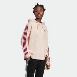 Women's Adidas Originals Hoodie Pink Tint PINK -women‘s Sales Store Women sadidasOriginalsHoodiePinkTintFU3871 8