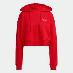 Women's Adidas Originals Hoodie Vivid Red RED