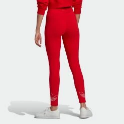 Women's Adidas Originals Leggings Vivid Red RED 10 Women's Adidas Originals Leggings Vivid Red RED -women‘s Sales Store Women sadidasOriginalsLeggingsVividRedHK5169 3