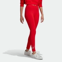 Women's Adidas Originals Leggings Vivid Red RED 11 Women's Adidas Originals Leggings Vivid Red RED -women‘s Sales Store Women sadidasOriginalsLeggingsVividRedHK5169 4