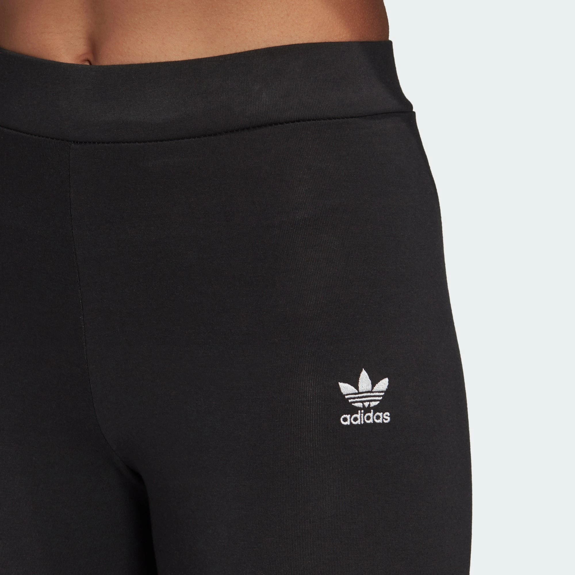 Women's Adidas Originals Mid-Rise Leggings Black BLACK 9 Women's Adidas Originals Mid-Rise Leggings Black BLACK - Image 7