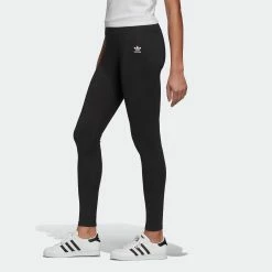 Women's Adidas Originals Mid-Rise Leggings Black BLACK 14 Women's Adidas Originals Mid-Rise Leggings Black BLACK -women‘s Sales Store Women sadidasOriginalsMid RiseLeggingsBlackGD4363 5