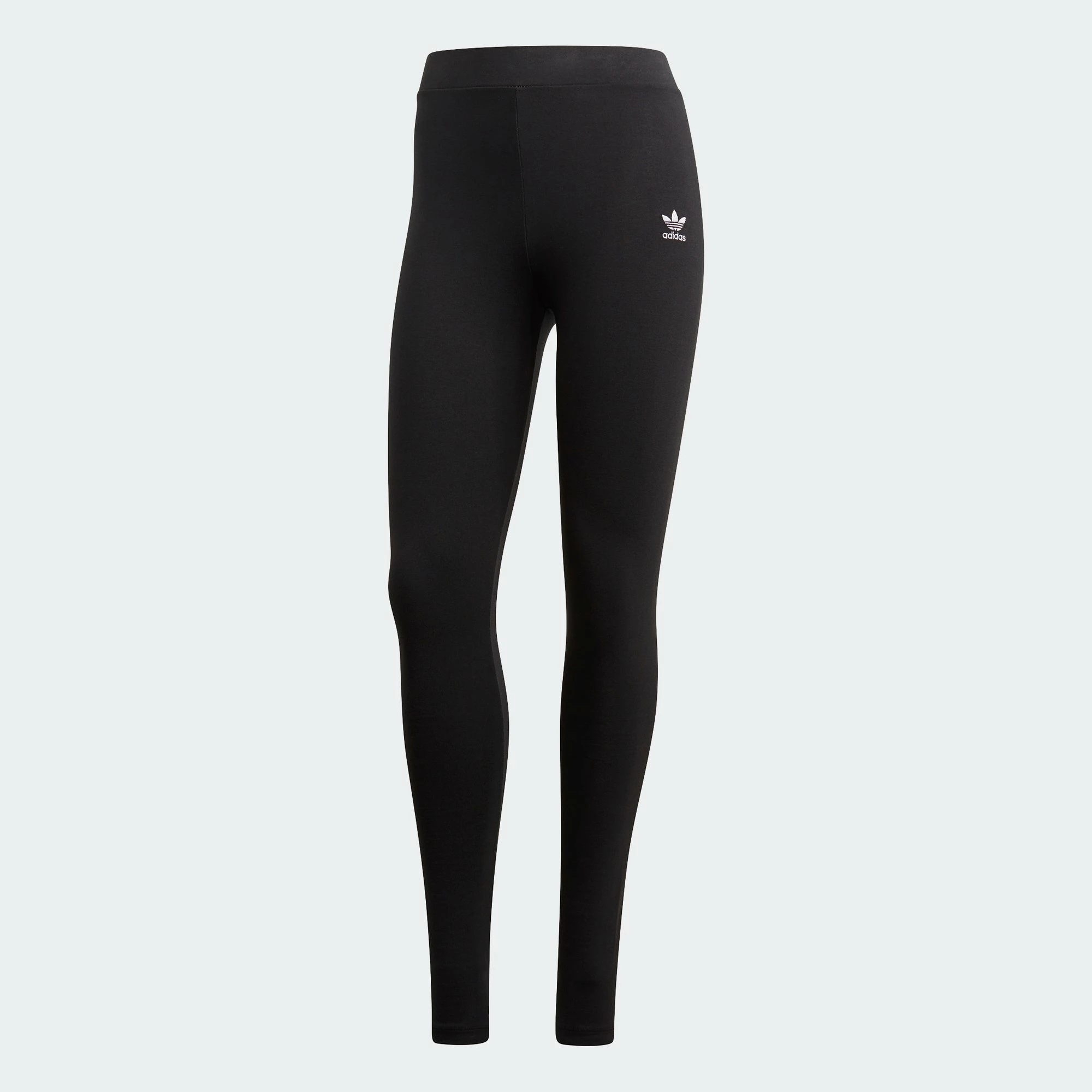 Women's Adidas Originals Mid-Rise Leggings Black BLACK 3 Women's Adidas Originals Mid-Rise Leggings Black BLACK
