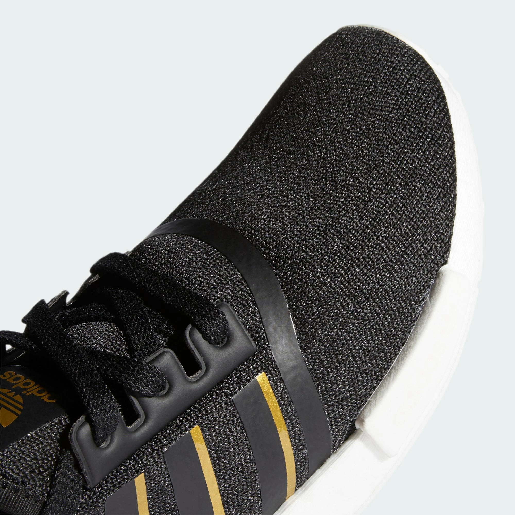 Women's Adidas Originals NMD_R1 Shoes Black Gold BLACK 11 Women's Adidas Originals NMD_R1 Shoes Black Gold BLACK - Image 9