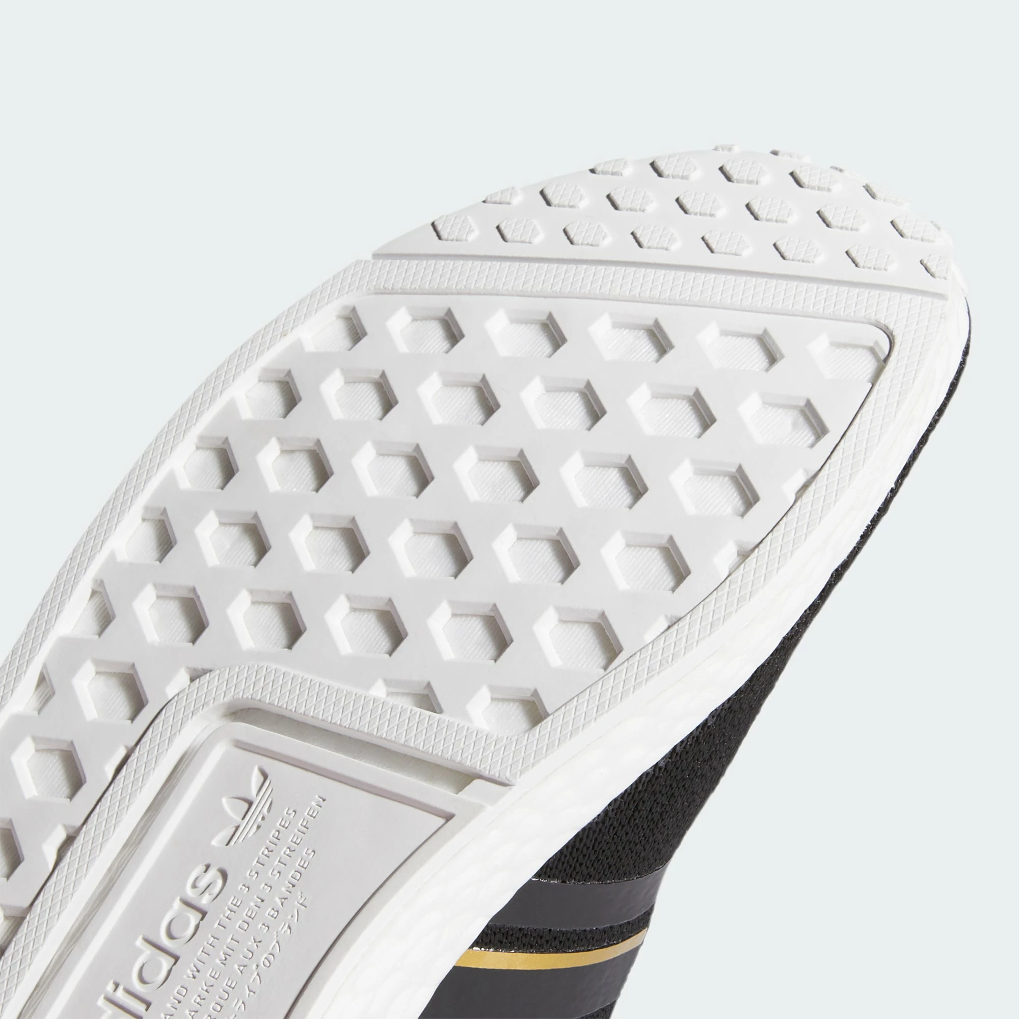 Women's Adidas Originals NMD_R1 Shoes Black Gold BLACK 13 Women's Adidas Originals NMD_R1 Shoes Black Gold BLACK - Image 11