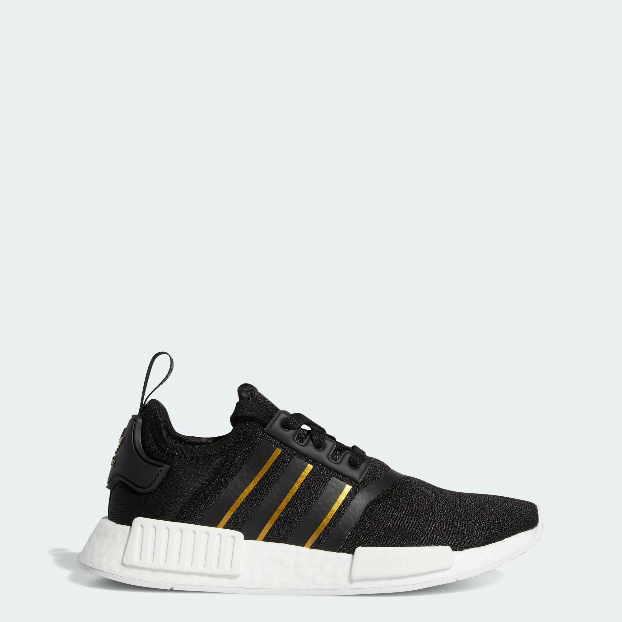 Women's Adidas Originals NMD_R1 Shoes Black Gold BLACK 3 Women's Adidas Originals NMD_R1 Shoes Black Gold BLACK