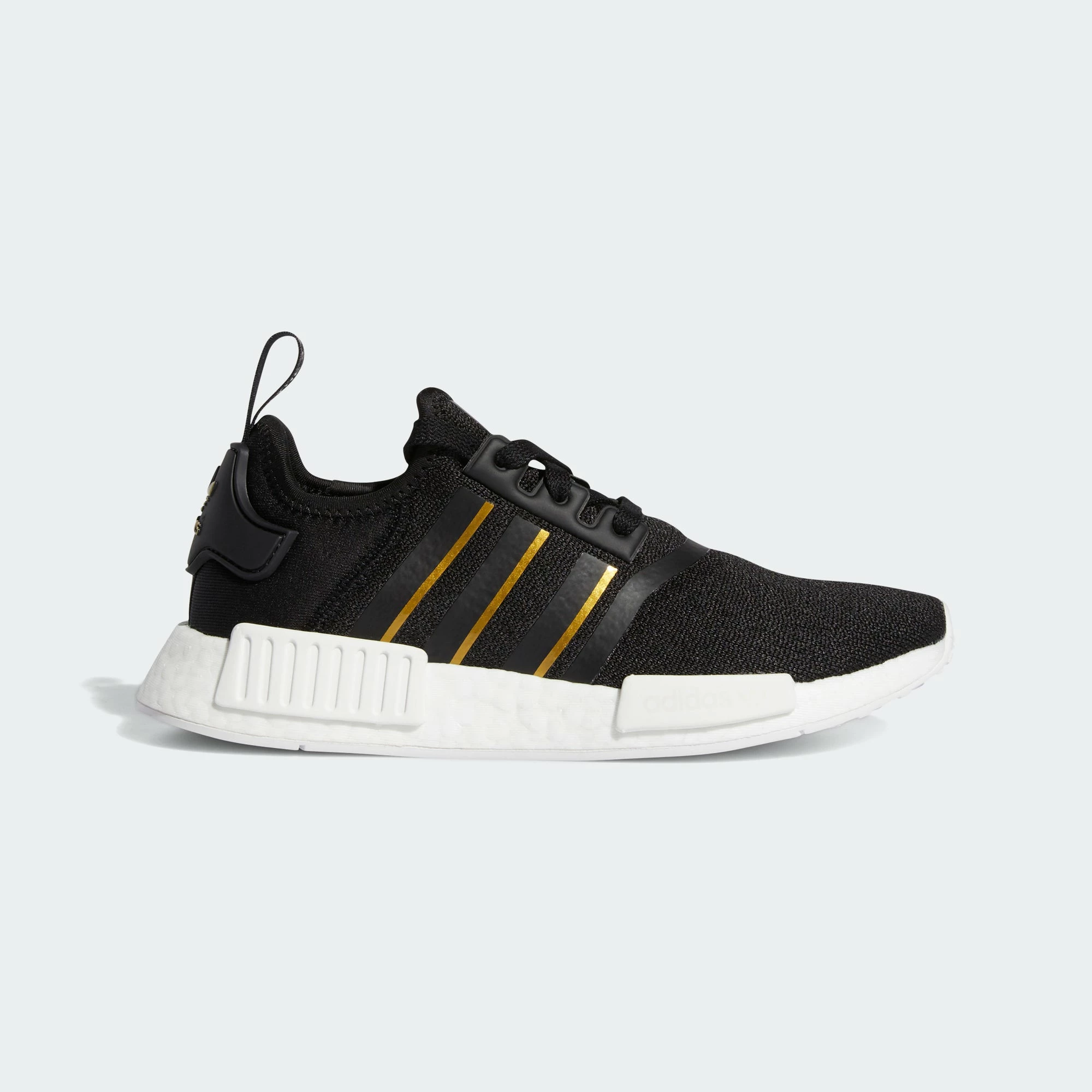 Women's Adidas Originals NMD_R1 Shoes Black Gold BLACK 10 Women's Adidas Originals NMD_R1 Shoes Black Gold BLACK - Image 8