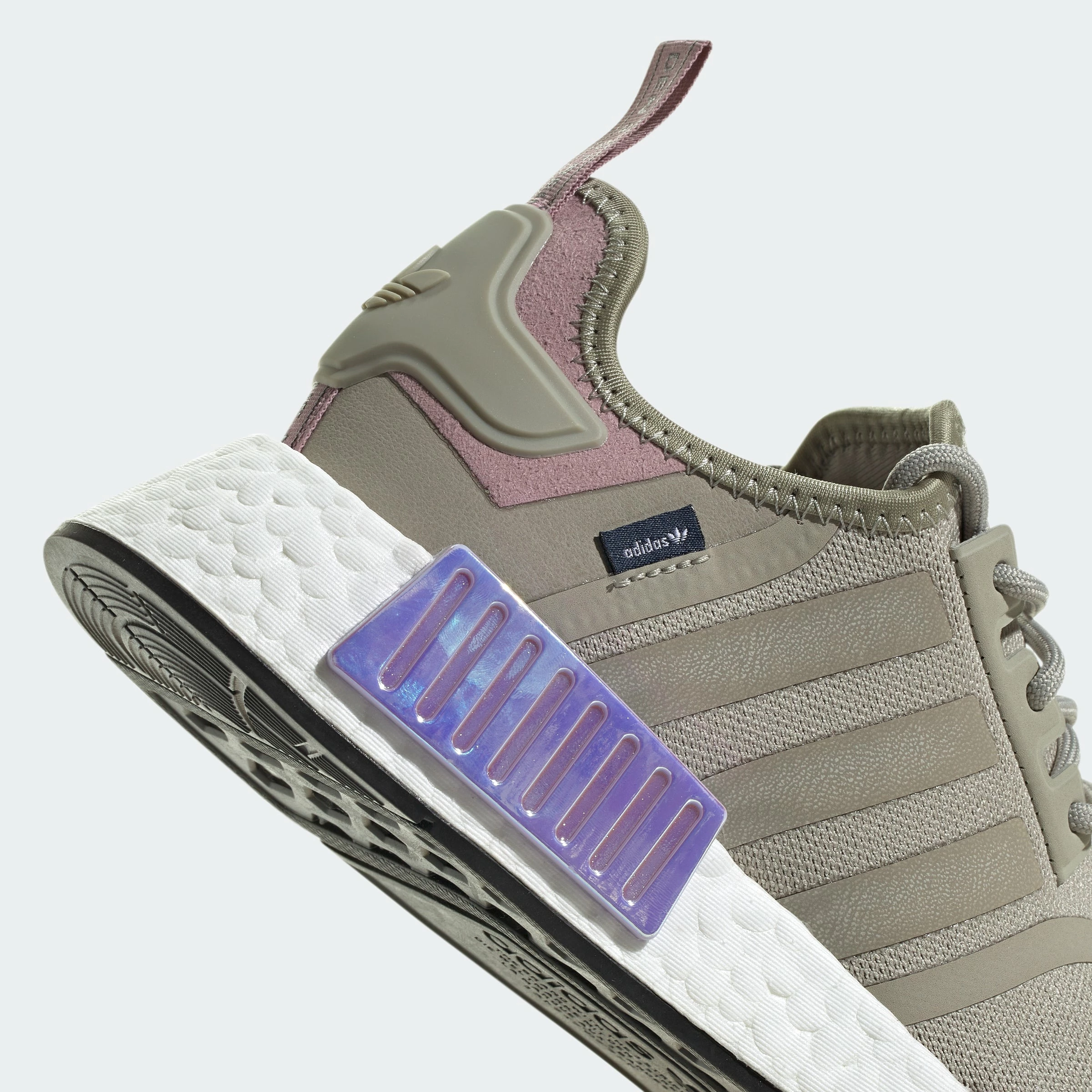 Women's Adidas Originals NMD_R1 Shoes Feather Grey GRAY 9 Women's Adidas Originals NMD_R1 Shoes Feather Grey GRAY - Image 8
