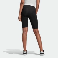 Women's Adidas Originals R.Y.V. Biker Shorts Black BLACK -women‘s Sales Store Women sadidasOriginalsR.Y.V.BikerShortsBlackGD3882 1