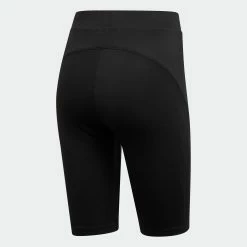 Women's Adidas Originals R.Y.V. Biker Shorts Black BLACK -women‘s Sales Store Women sadidasOriginalsR.Y.V.BikerShortsBlackGD3882 8