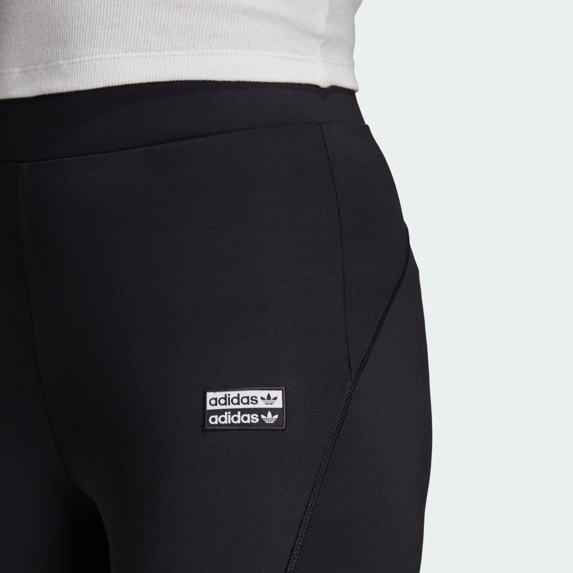 Women's Adidas Originals R.Y.V. Leggings Black BLACK 9 Women's Adidas Originals R.Y.V. Leggings Black BLACK - Image 7