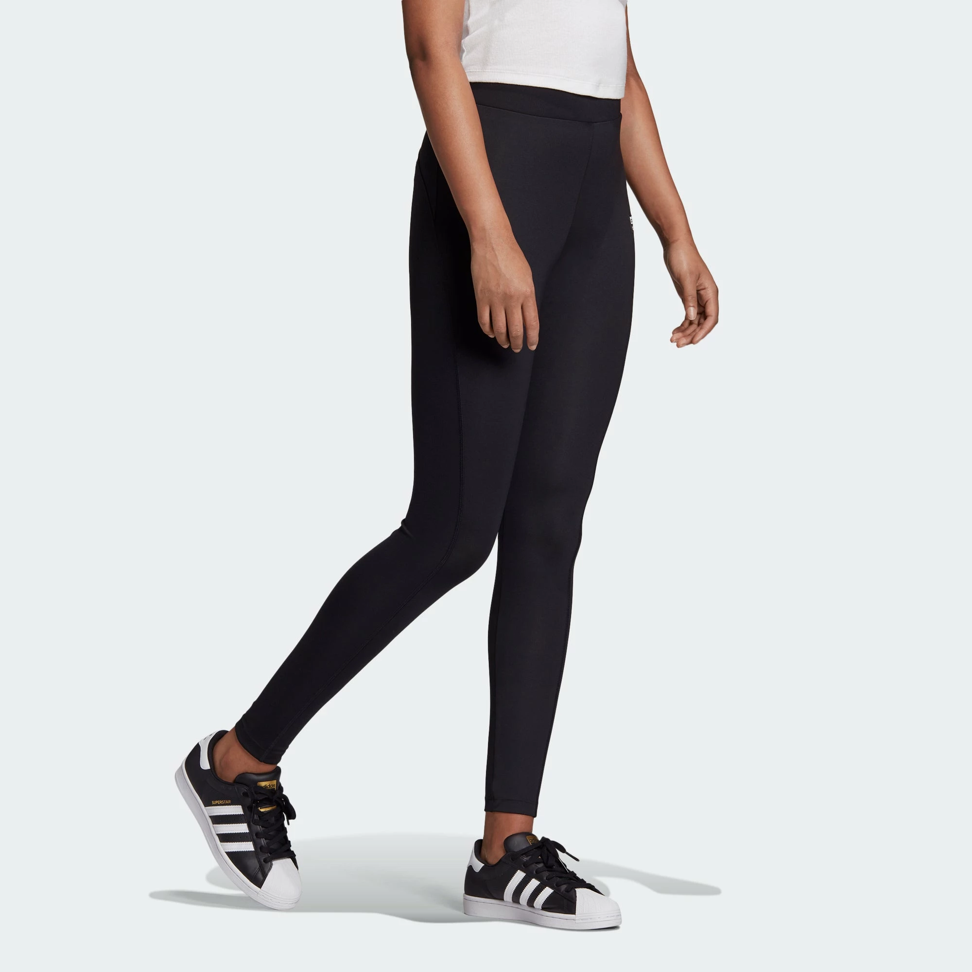 Women's Adidas Originals R.Y.V. Leggings Black BLACK 5 Women's Adidas Originals R.Y.V. Leggings Black BLACK - Image 3