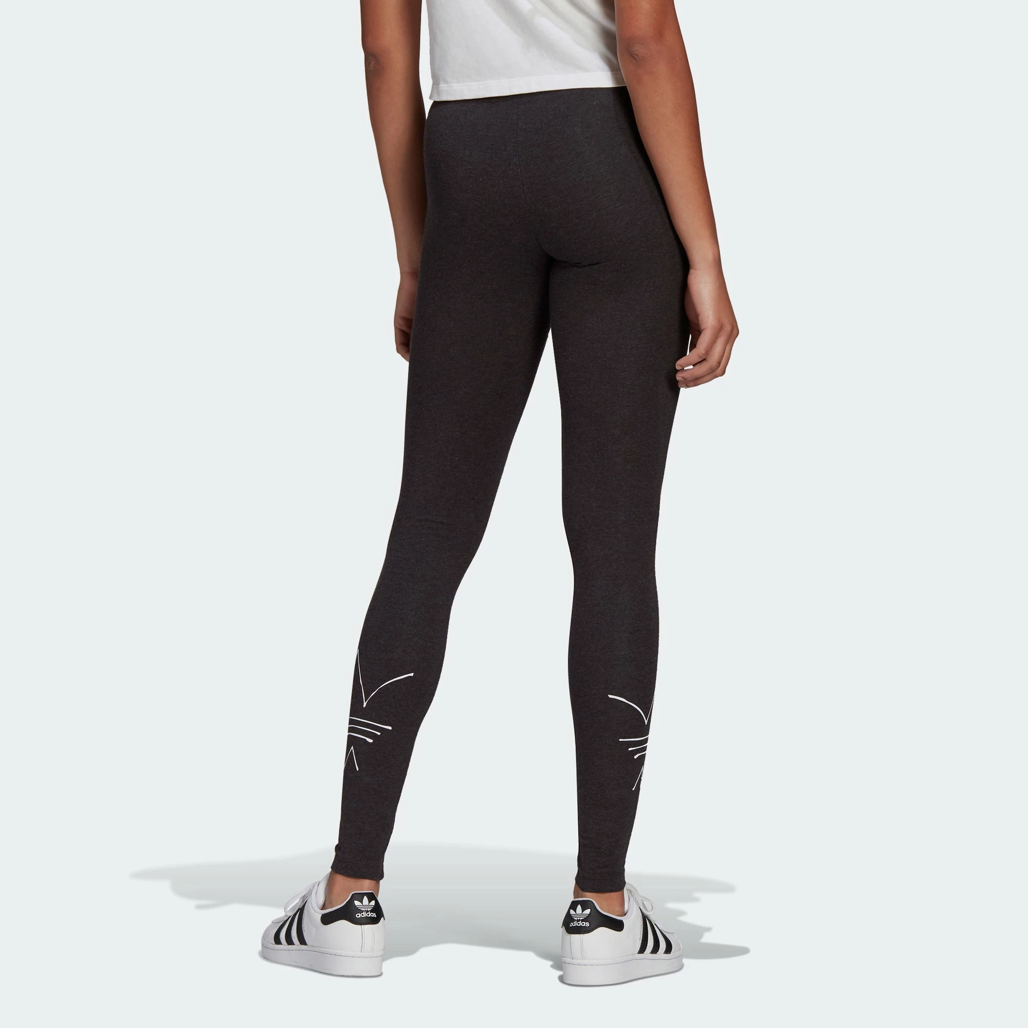 Women's Adidas Originals R.Y.V. Leggings Black BLACK 6 Women's Adidas Originals R.Y.V. Leggings Black BLACK - Image 4
