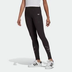 Women's Adidas Originals R.Y.V. Leggings Black BLACK 10 Women's Adidas Originals R.Y.V. Leggings Black BLACK -women‘s Sales Store Women sadidasOriginalsR.Y.V.LeggingsBlackGN4321 4