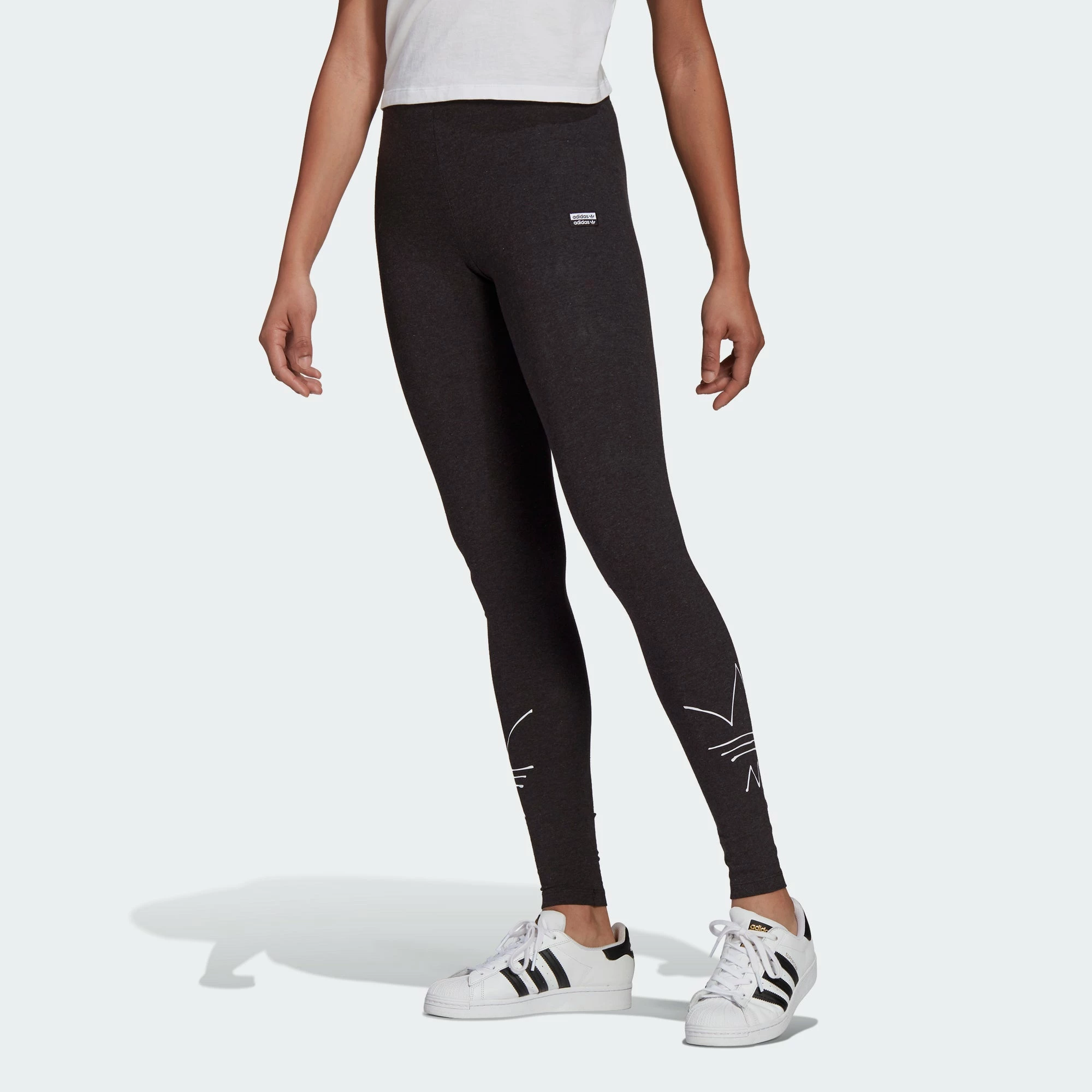 Women's Adidas Originals R.Y.V. Leggings Black BLACK 5 Women's Adidas Originals R.Y.V. Leggings Black BLACK - Image 3