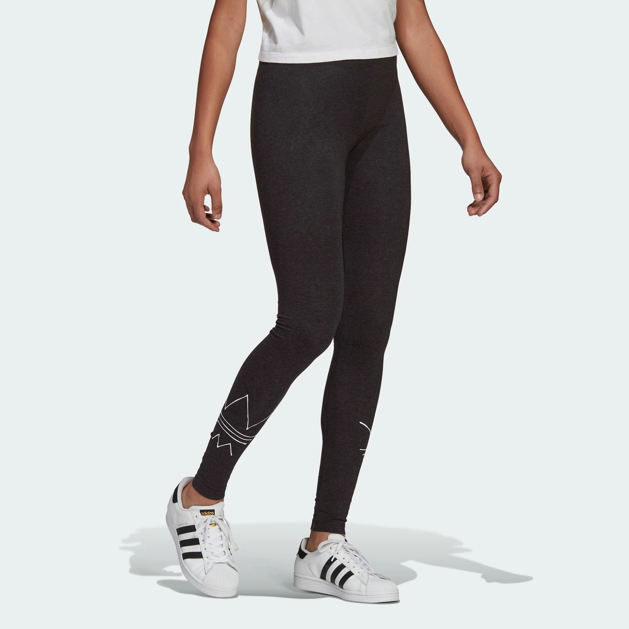 Women's Adidas Originals R.Y.V. Leggings Black BLACK 4 Women's Adidas Originals R.Y.V. Leggings Black BLACK - Image 2